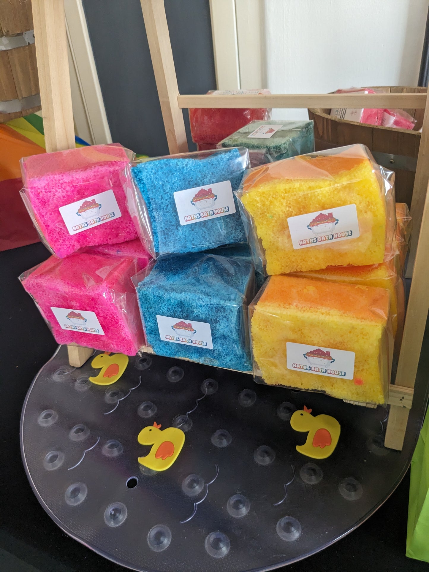 Loaded Soap Sponge