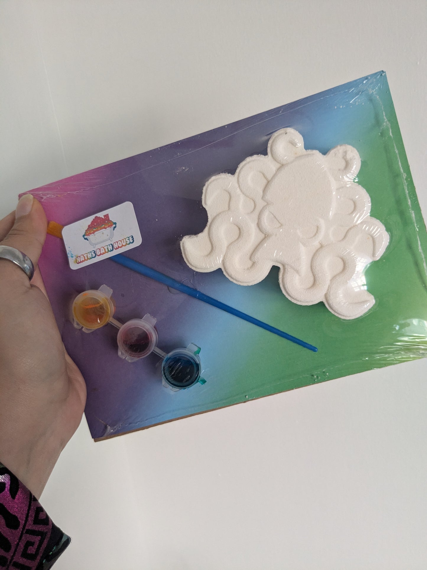 PYOB Kits, paint your own bath bomb